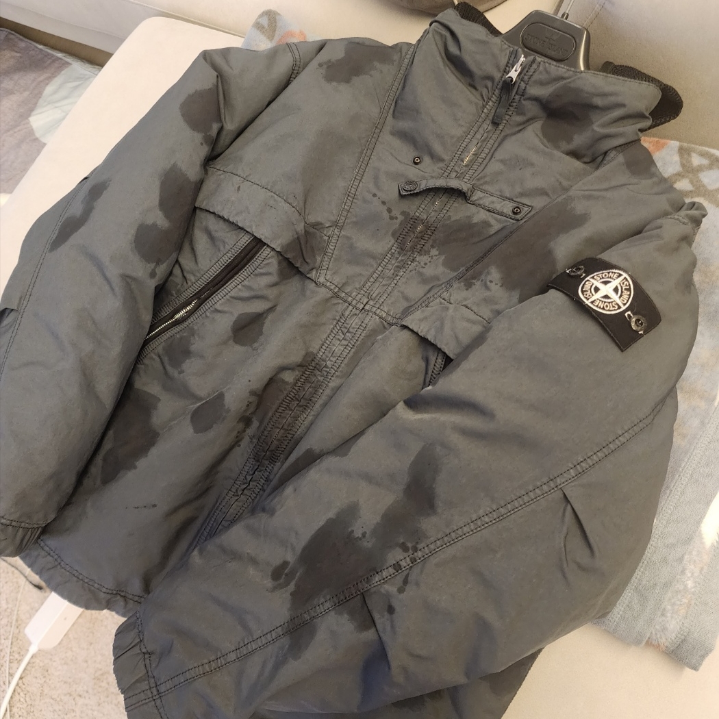 Stone Island 435E1 Hand Colouring on David-TC Down Lead - 23FW 착용 스타일