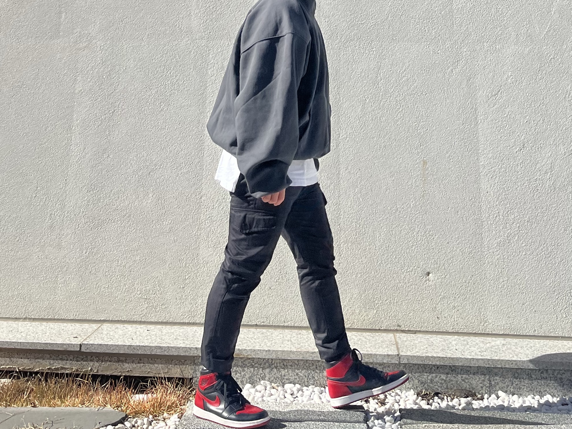 Jordan 1 Retro High OG Patent Bred 착용 스타일
