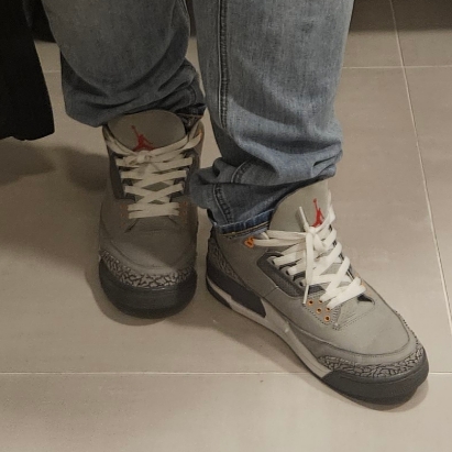 Jordan 3 Retro Cool Grey 착용 스타일