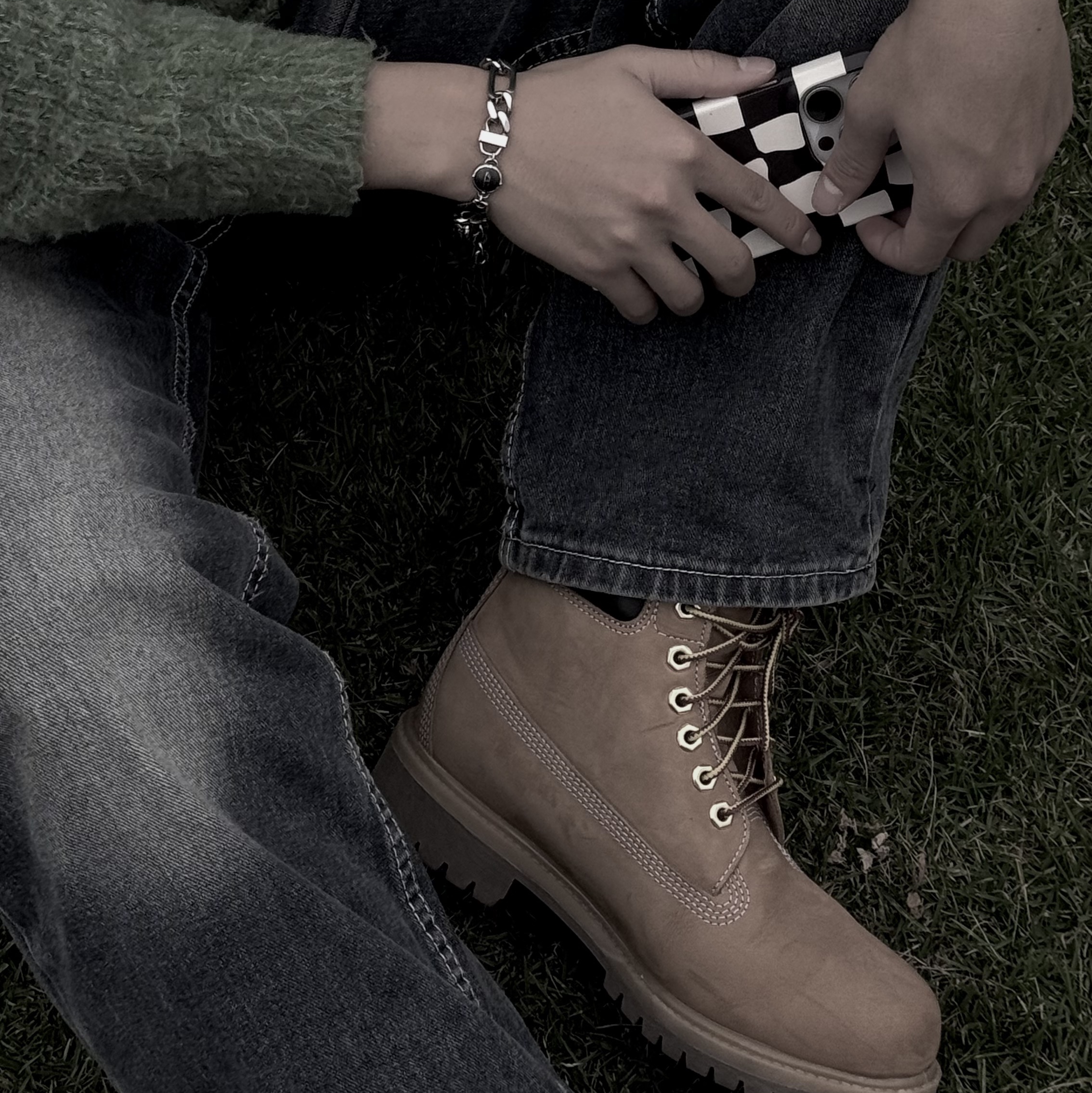 Timberland Premium 6 inch Waterproof Boot Wheat Nubuck - Wide, Diesel Dx1351 Stainless Steel Chain Bracelet Silver 착용 스타일 - 1