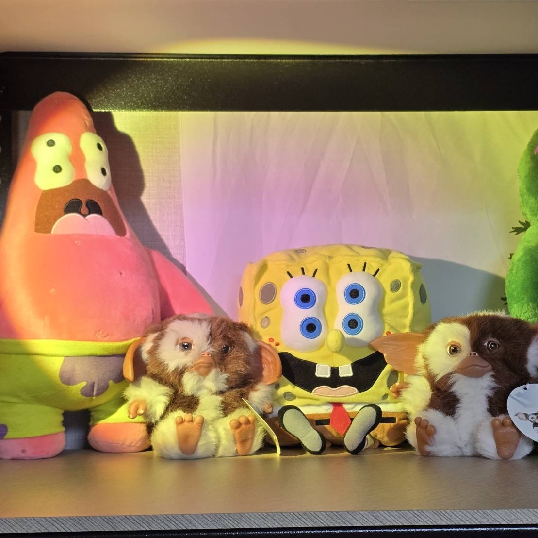 Ader Error Ader Lighter Blue, Uniqlo UT x CPFM x SpongeBob Plush Toy Patrick Star 착용 스타일 - 2