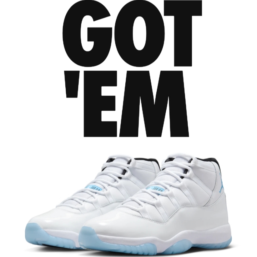 Jordan 11 Retro Legend Blue 2024 착용 스타일