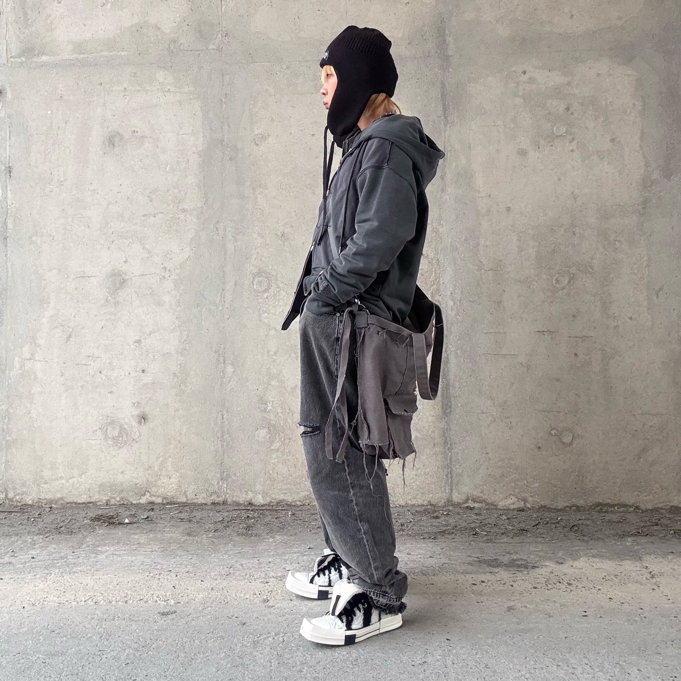 Converse x Drkshdw Turbodrk Chuck 70 Hi Lilly White 착용 스타일 - 1