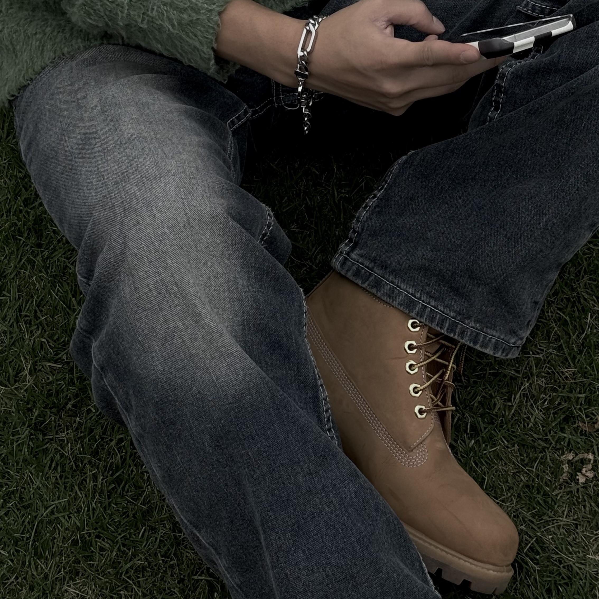 Timberland Premium 6 inch Waterproof Boot Wheat Nubuck - Wide, Diesel Dx1351 Stainless Steel Chain Bracelet Silver 착용 스타일 - 2