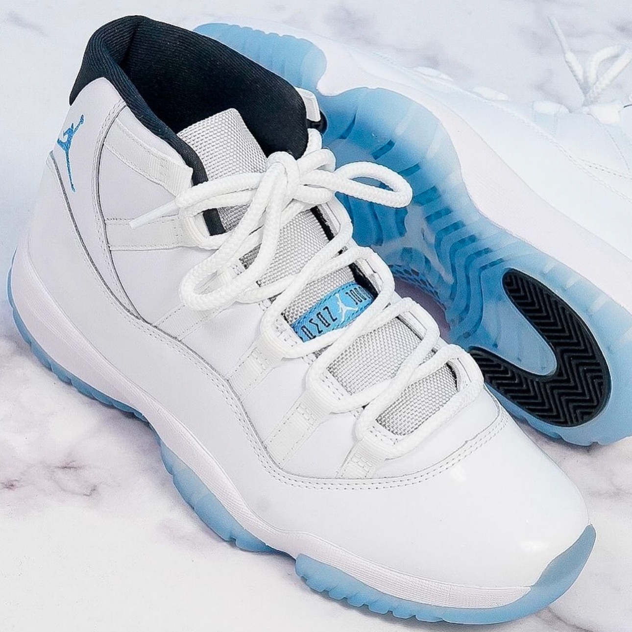 Jordan 11 Retro Legend Blue 2024 착용 스타일 - 1