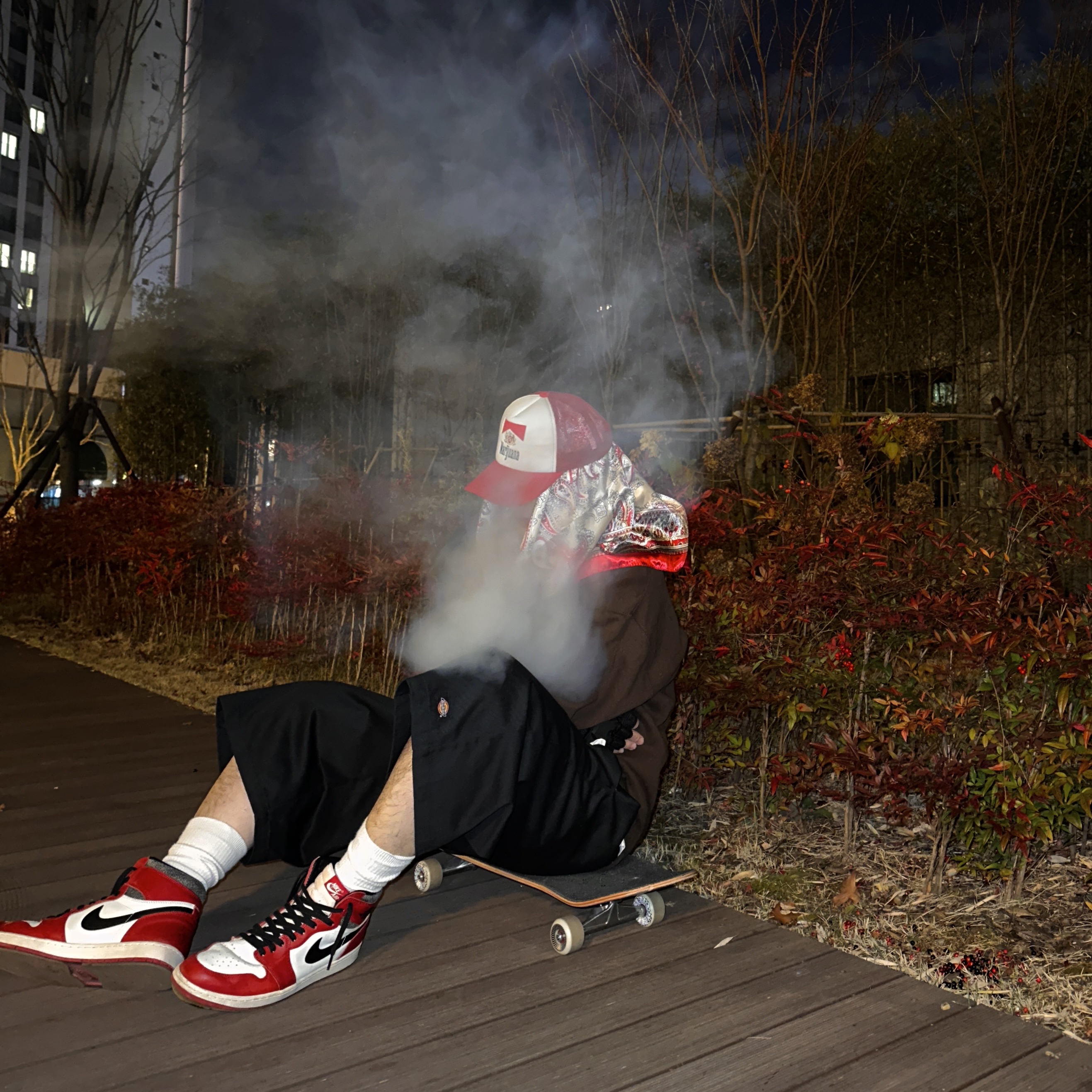 Jordan 1 Retro High OG Chicago 2022, Jordan 1 Retro High OG Chicago 2015 착용 스타일 - 5