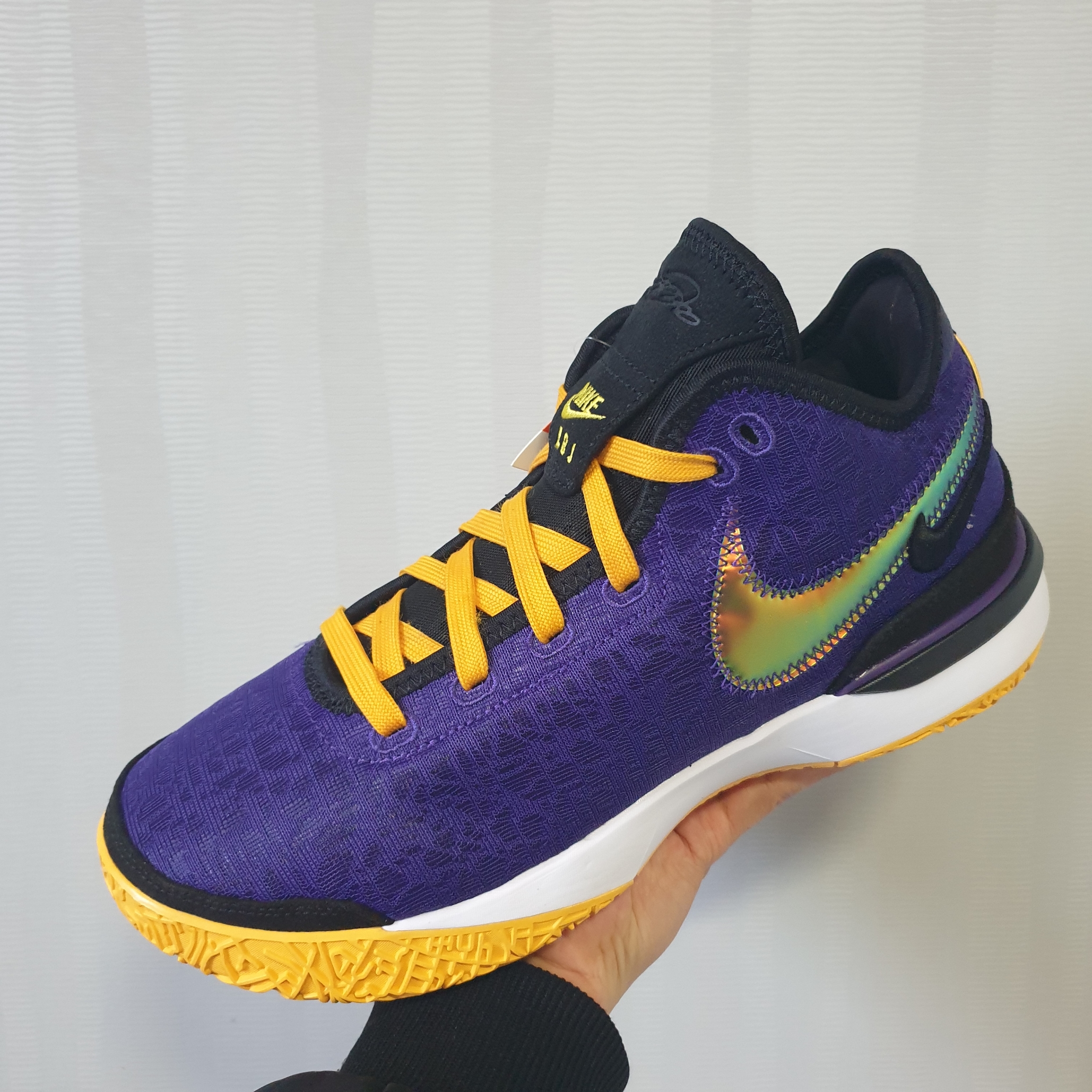 Nike LeBron NXXT Gen EP Court Purple Black 착용 스타일 - 3