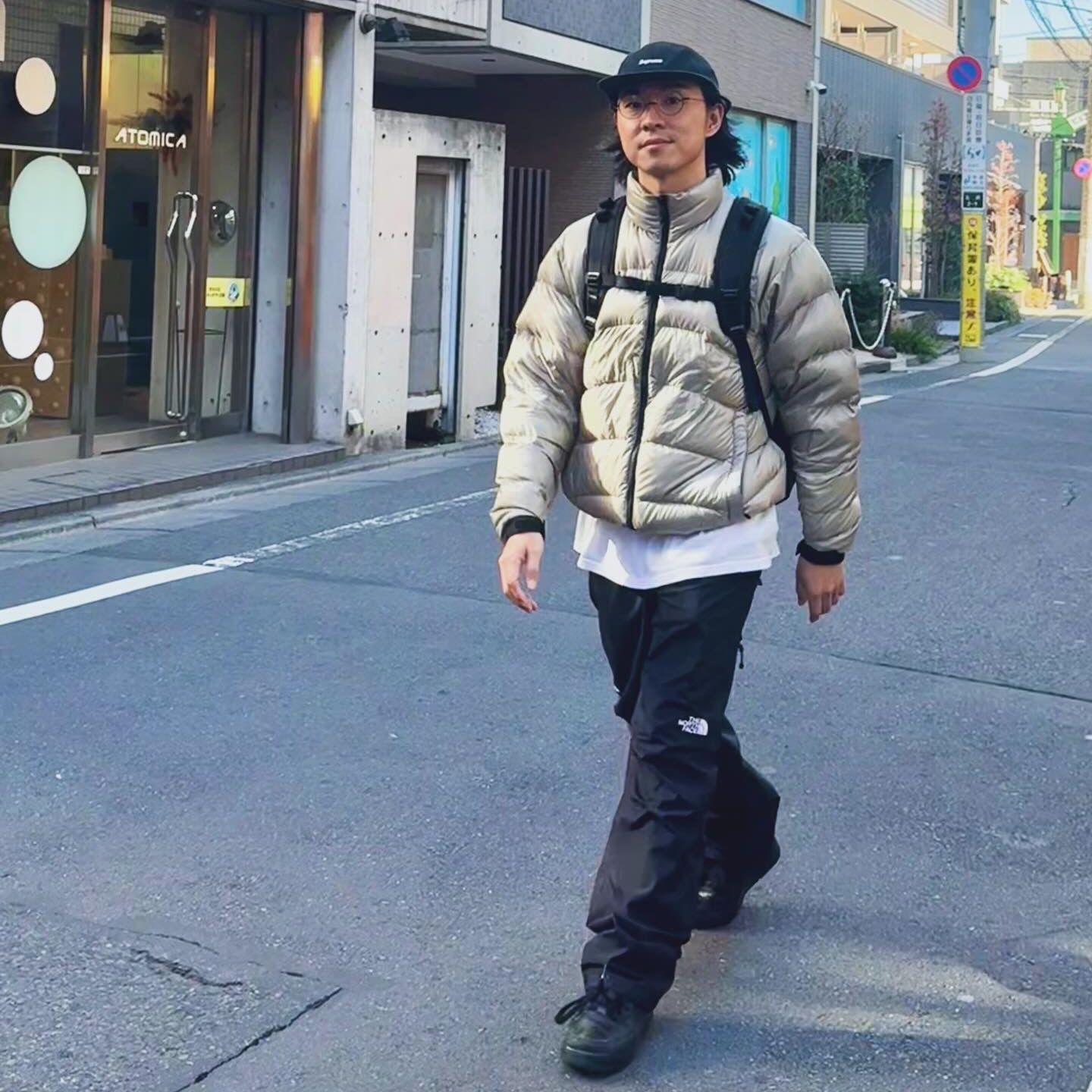 Supreme Polartec Waffle Small Box 6-Panel Black - 24FW, Nike Air Force 1 Mid '07 Black 착용 스타일