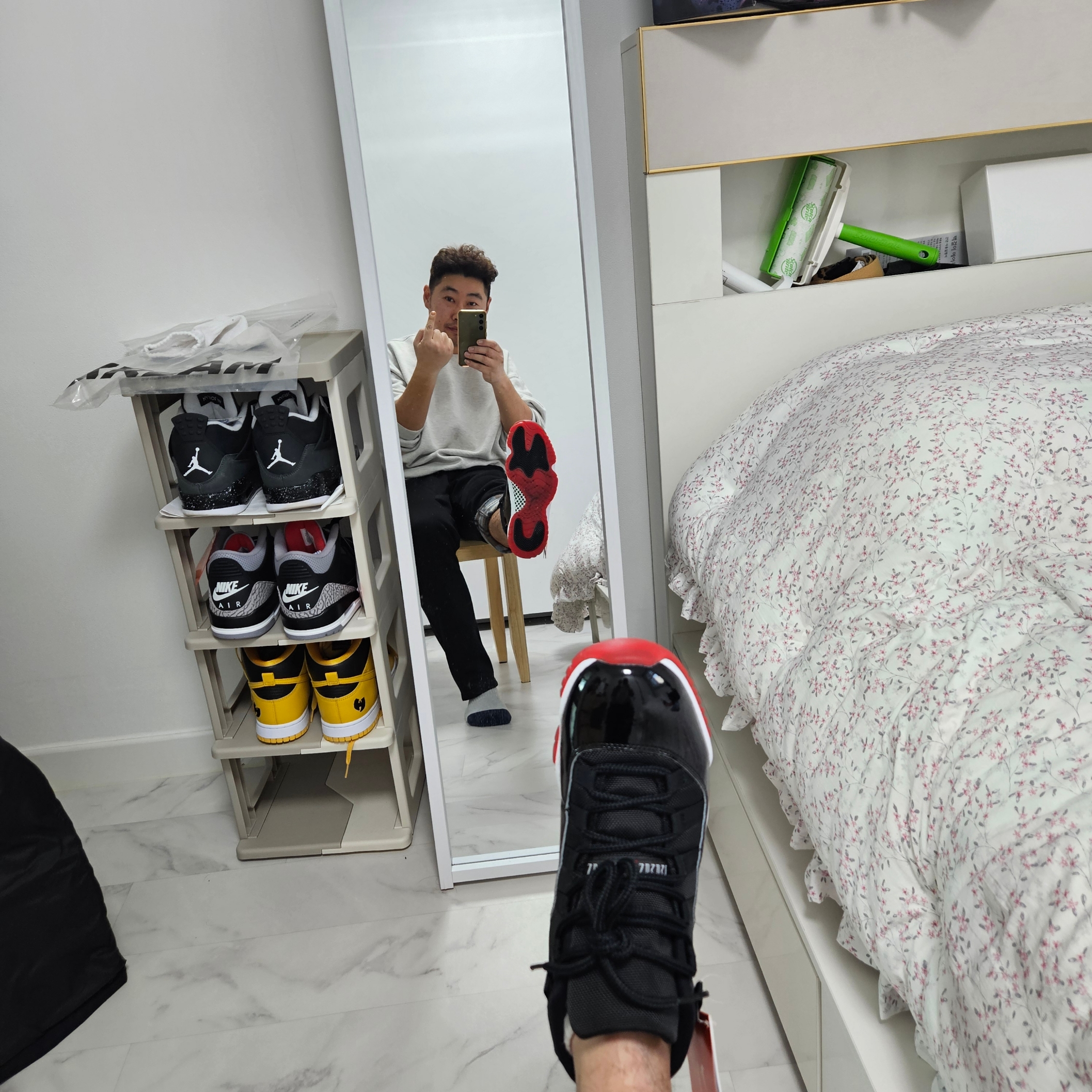 Jordan 11 Retro Bred 2019 착용 스타일 - 5