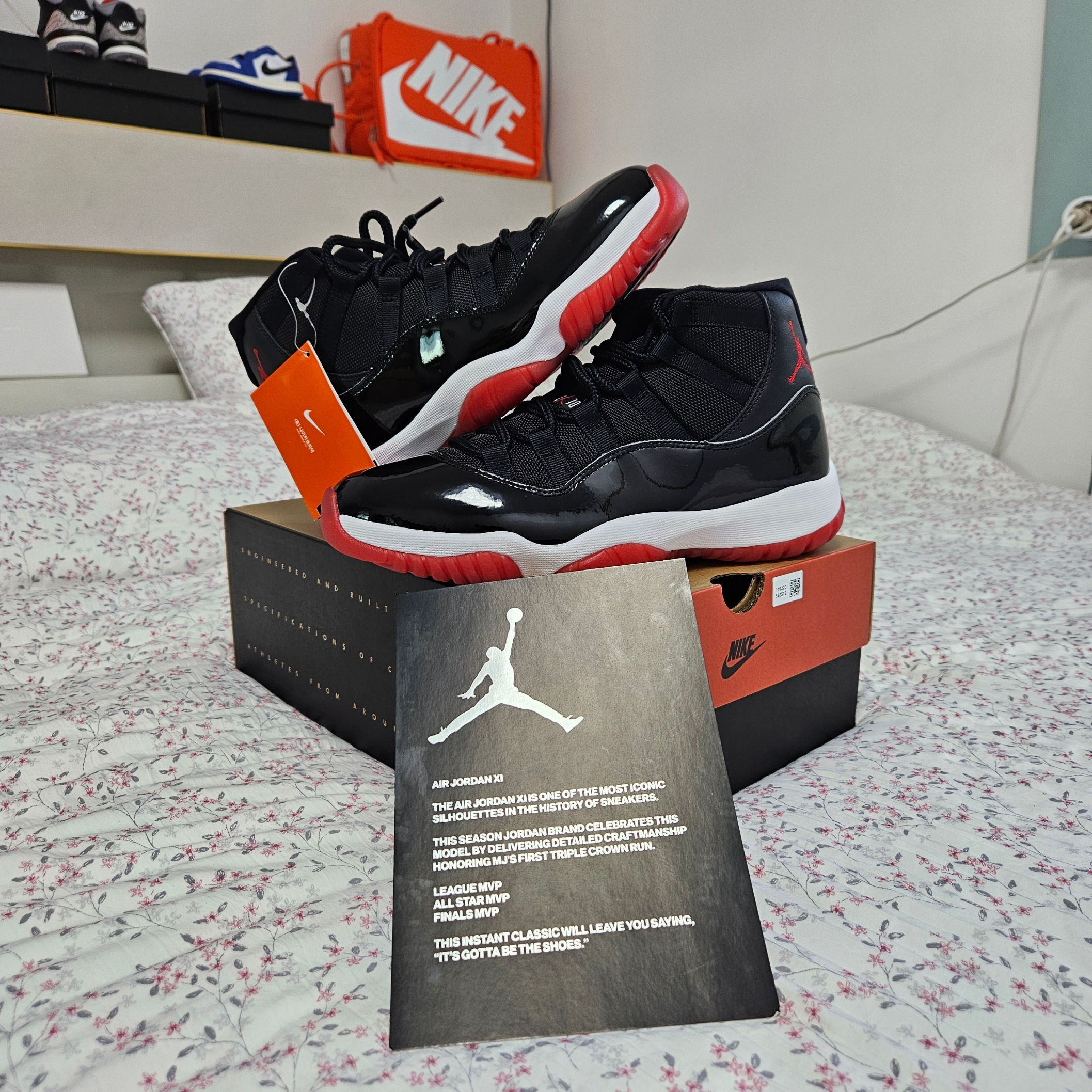 Jordan 11 Retro Bred 2019 착용 스타일 - 1