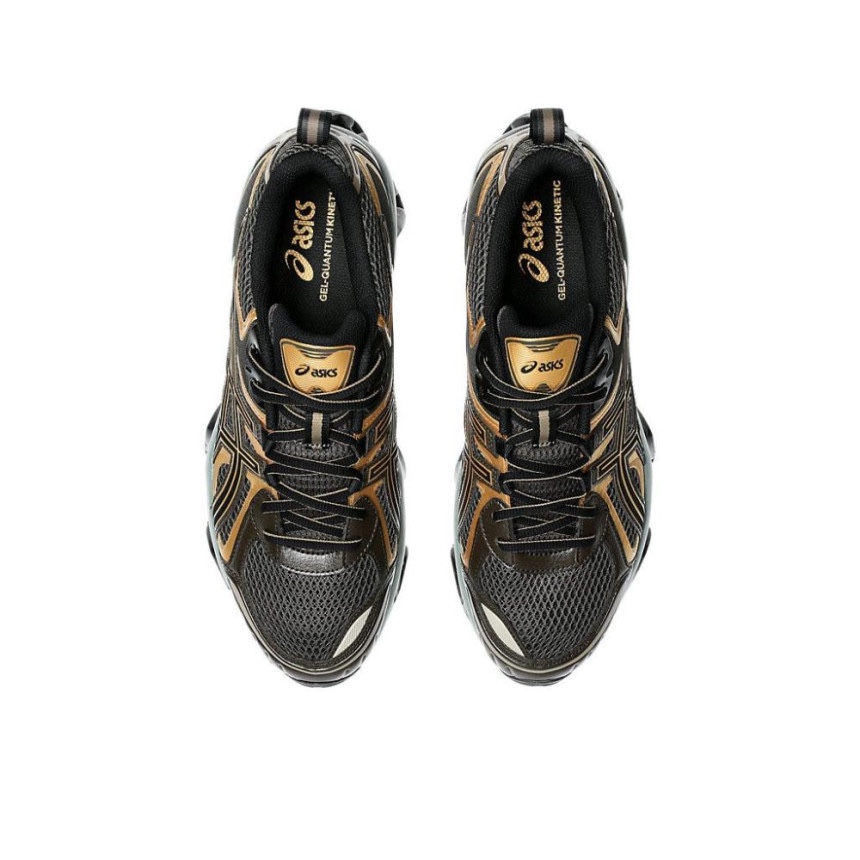Asics Gel-Quantum Kinetic Dark Sepia Black 착용 스타일 - 5