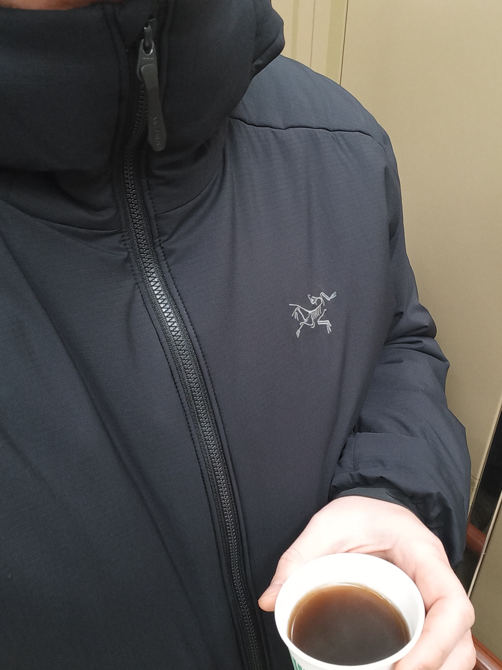 Arc'teryx Atom Heavyweight Hoody Black, UGG Tasman Slipper Chestnut 착용 스타일 - 4