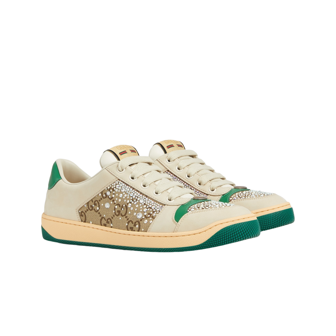 (W) 구찌 스크리너 스니커즈 아이보리((W) Gucci Screener Sneaker Ivory) - 2