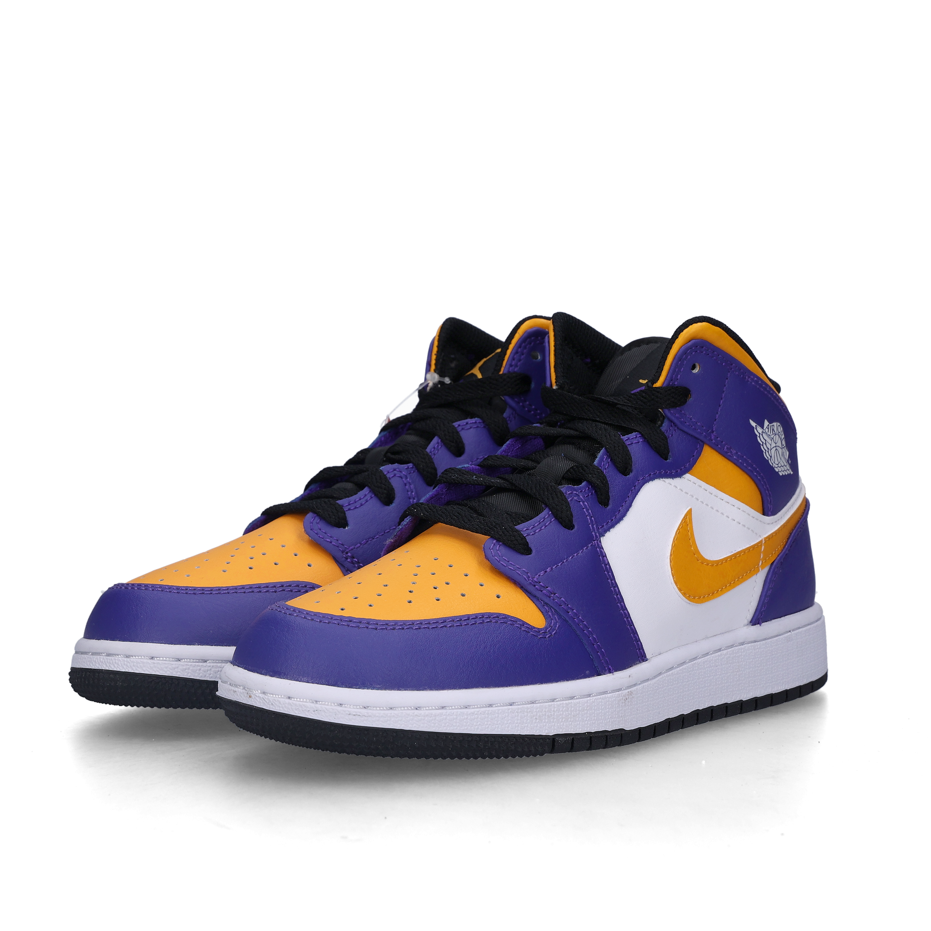 (GS) Jordan 1 Mid Dark Concord Taxi