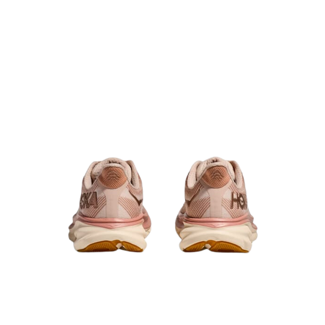 (W) 호카 클리프톤 9 샌드스톤 크림 - 레귤러((W) Hoka Clifton 9 Sandstone Cream - Regular) - 3