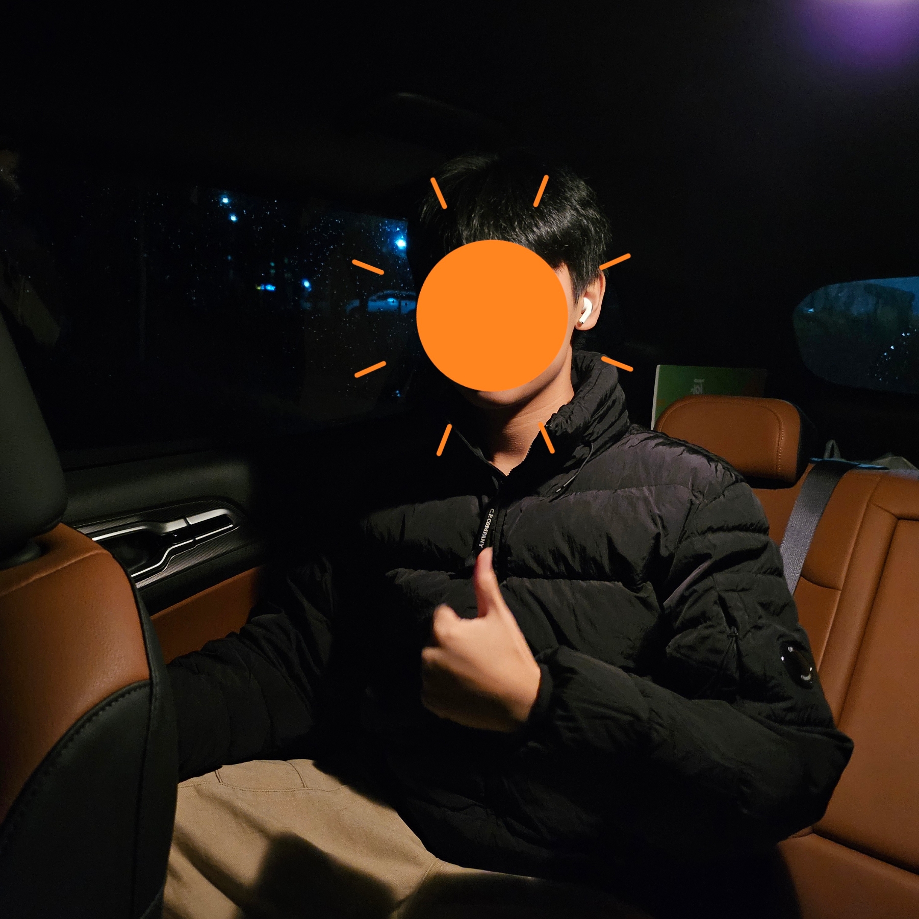 C.P. Company Chrome-R Down Jacket Black - 24FW 착용 스타일