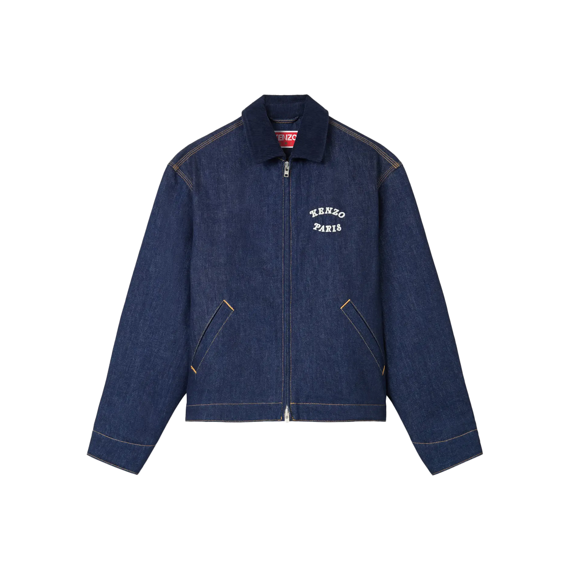 겐조 x 베르디 패디드 워크웨어 자켓 린스 블루 데님 - 25SS(Kenzo x Verdy Padded Workwear Jacket Rinse Blue Denim - 25SS)