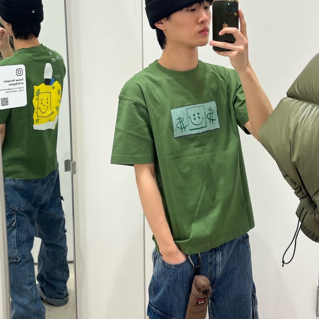 Nanga Mini Sleeping Bag Phone Case Coyote - 24 FW 착용 스타일 - 3