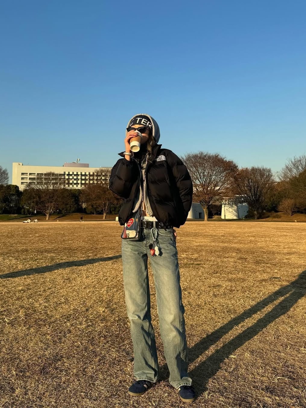 The North Face 1996 Eco Nuptse Jacket Black, The North Face 1996 Eco Nuptse Jacket Black 착용 스타일 - 5