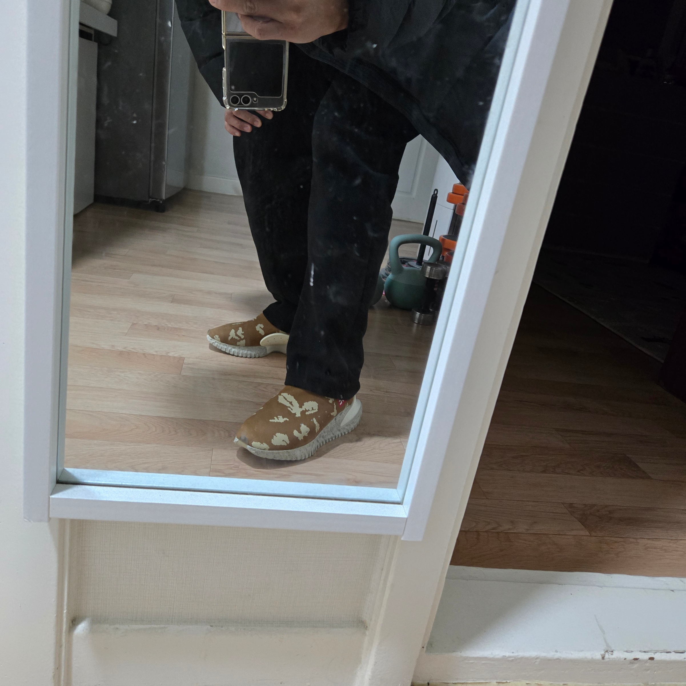 Nike x Undercover Moc Flow SP Ale Brown 착용 스타일