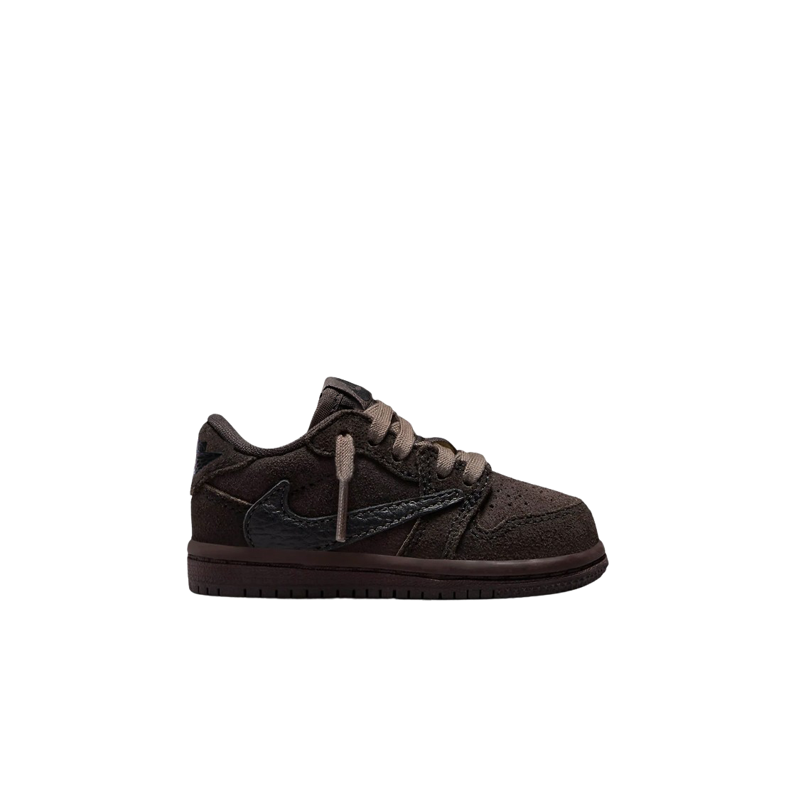 (TD) 조던 1 x 트래비스 스캇 레트로 로우 OG SP 벨벳 브라운 앤 다크 모카((TD) Jordan 1 x Travis Scott Retro Low OG SP Velvet Brown and Dark Mocha)