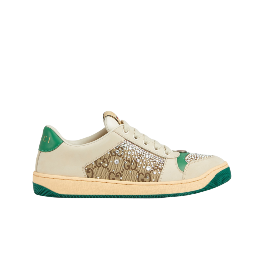 (W) Gucci Screener Sneaker Ivory