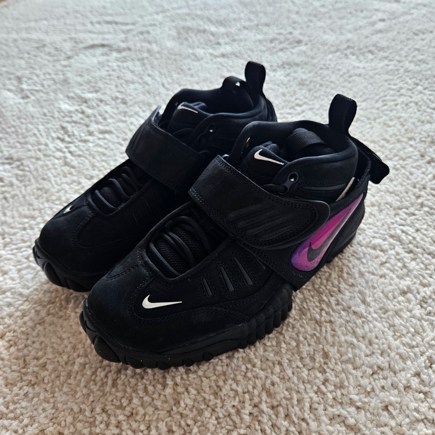 Nike x Ambush Air Adjust Force SP Black and Psychic Purple 착용 스타일 - 2
