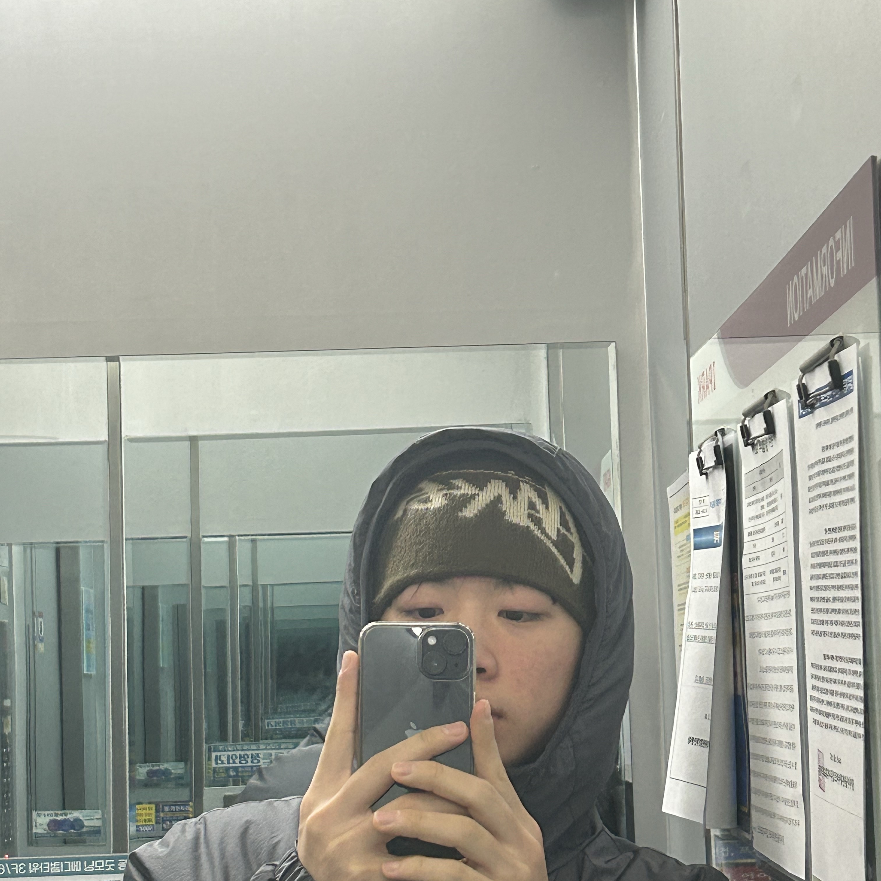 Stussy Brushed Out Stock Skullcap Beanie Brown 착용 스타일
