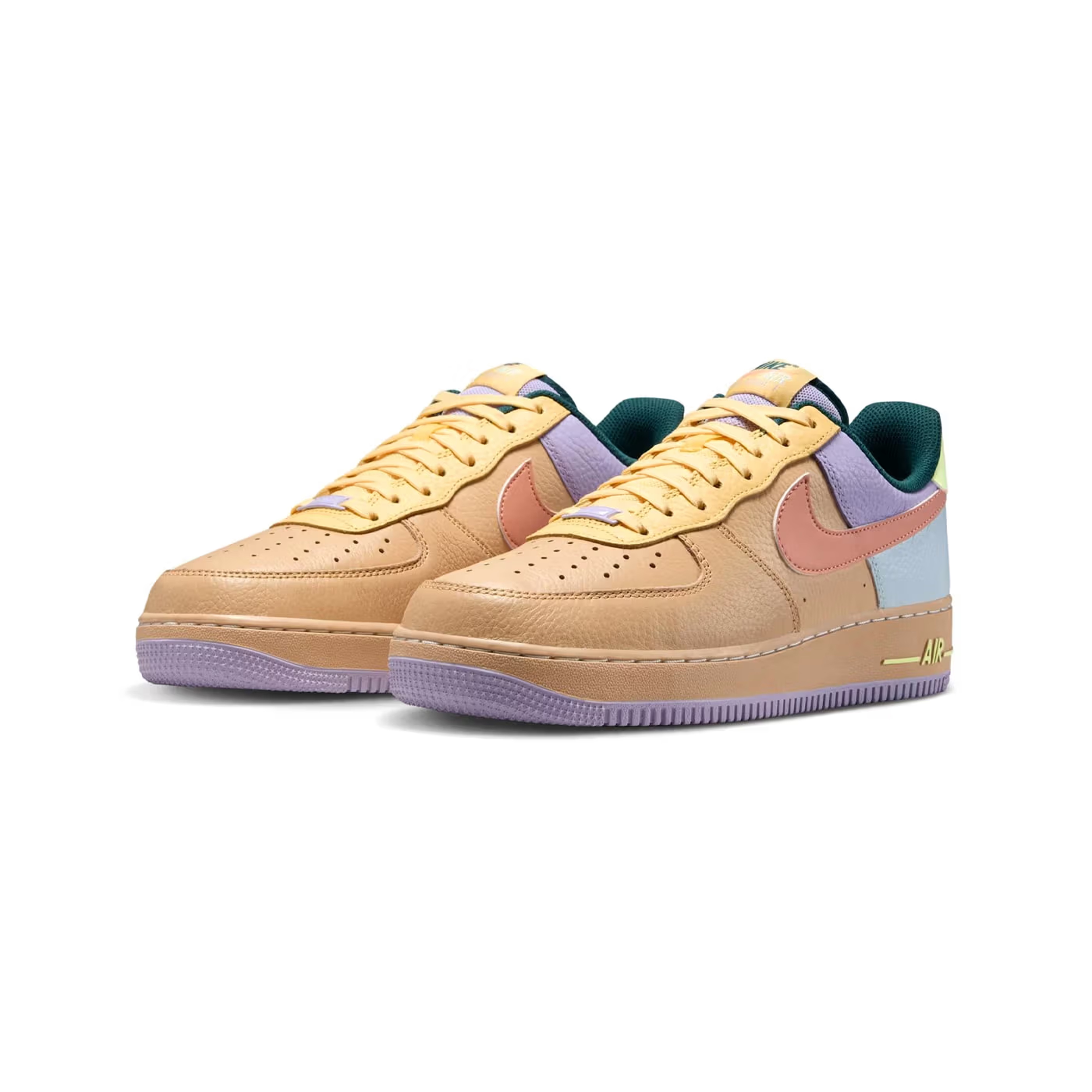 Nike Air Force 1 Low Linen 2024, Nike Air Force 1 '07 Low White 착용 스타일 - 2