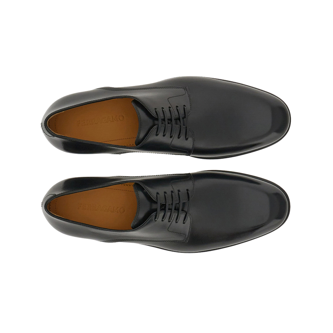 페라가모 투톤 더비 블랙 쿠키 - EEE(Ferragamo Derby with Two-Tone Black Cookie - EEE) - 2