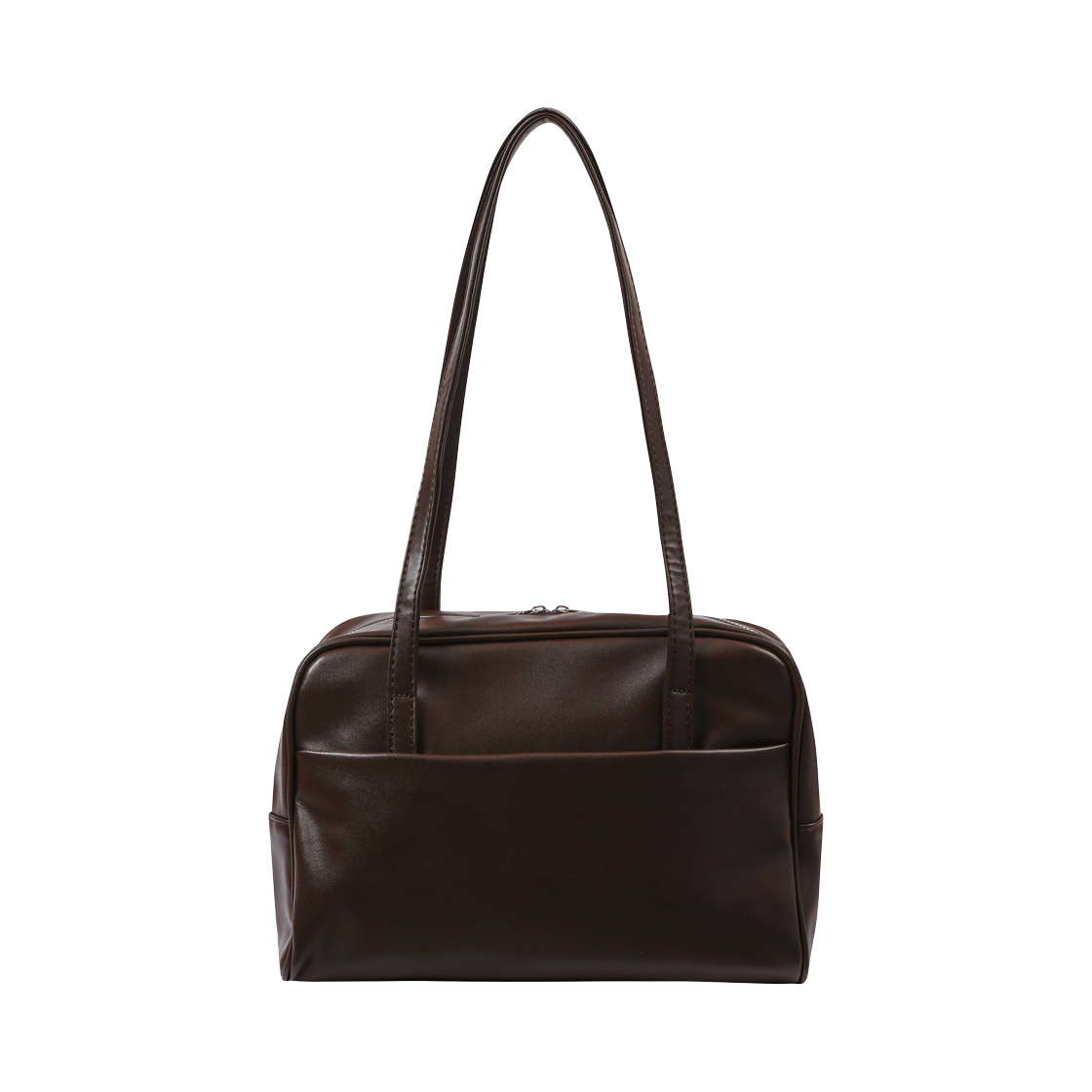 무센트 티브 레더 숄더백 브라운(MUCENT Tive Leather Shoulder Bag Brown) - 2