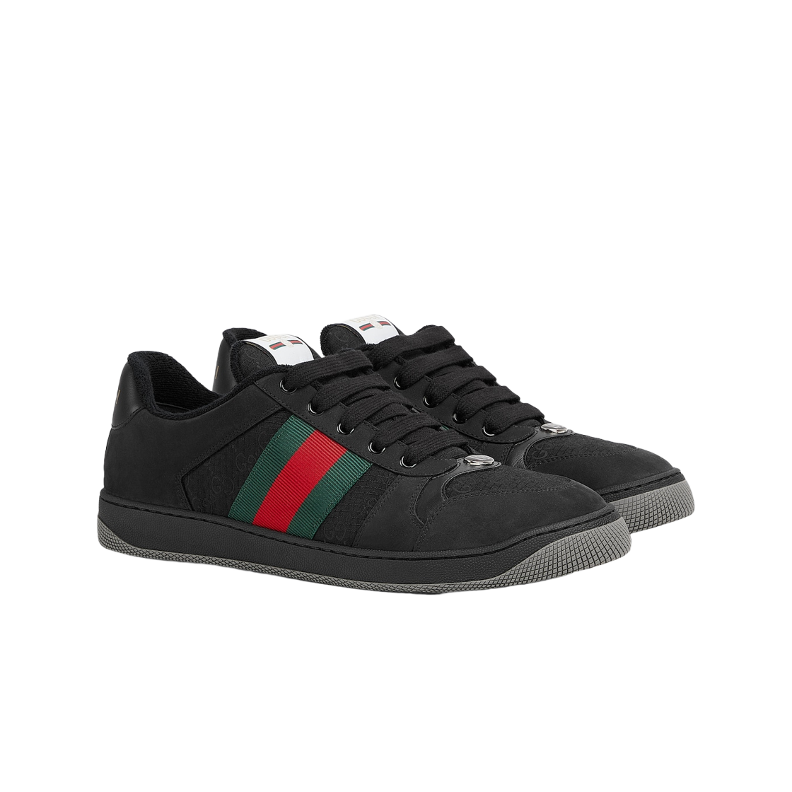 구찌 GG 스크리너 스니커즈 블랙(Gucci GG Screener Sneaker Black) - 2