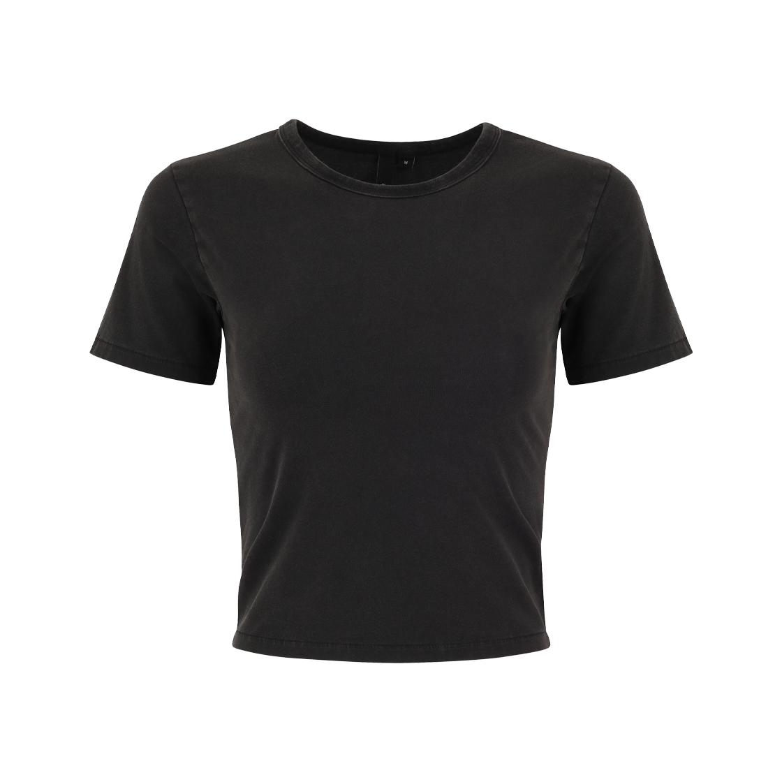 엔타이어스튜디오 우먼 마이크로 티 워시드 블랙 - 25SS(Entire Studios Women Micro Tee Washed Black - 25SS)