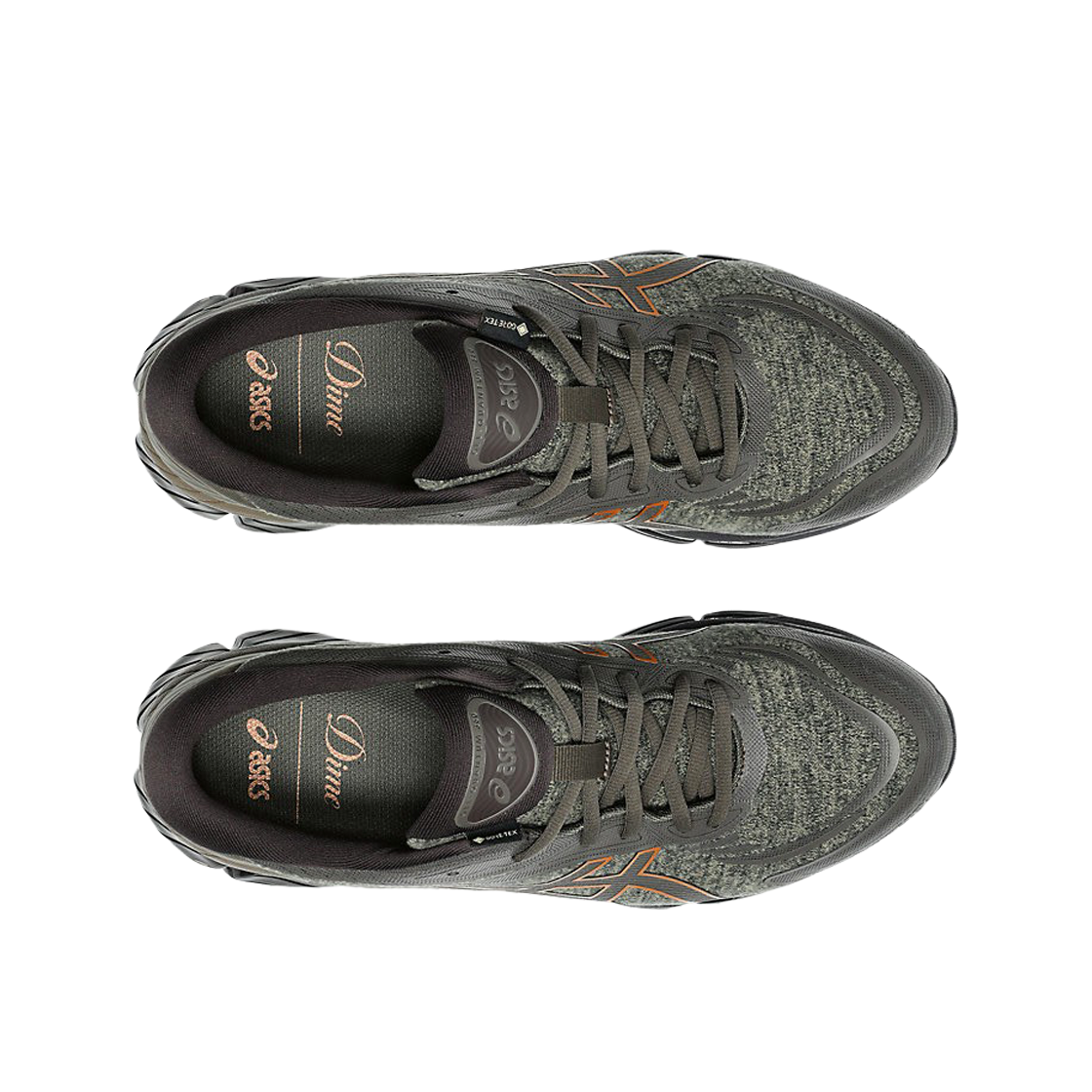 아식스 x 다임 젤 퀀텀 360 8 GTX 메이저 브라운 코퍼(Asics x Dime Gel-Quantum 360 VIII GTX Major Brown Copper) - 2
