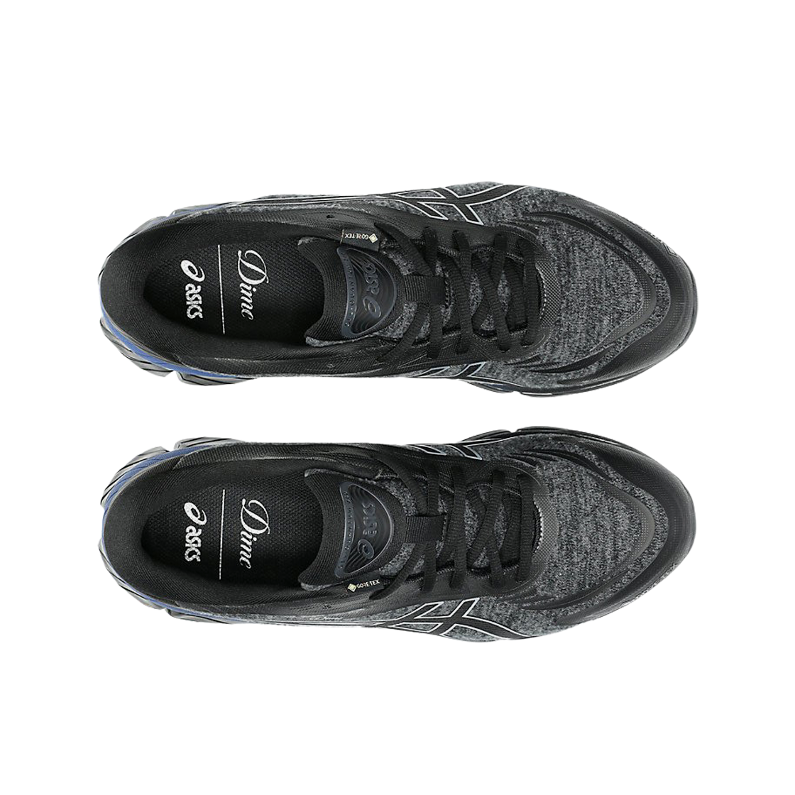 아식스 x 다임 젤 퀀텀 360 8 GTX 블랙 퓨어 실버(Asics x Dime Gel-Quantum 360 VIII GTX Black Pure Silver) - 2