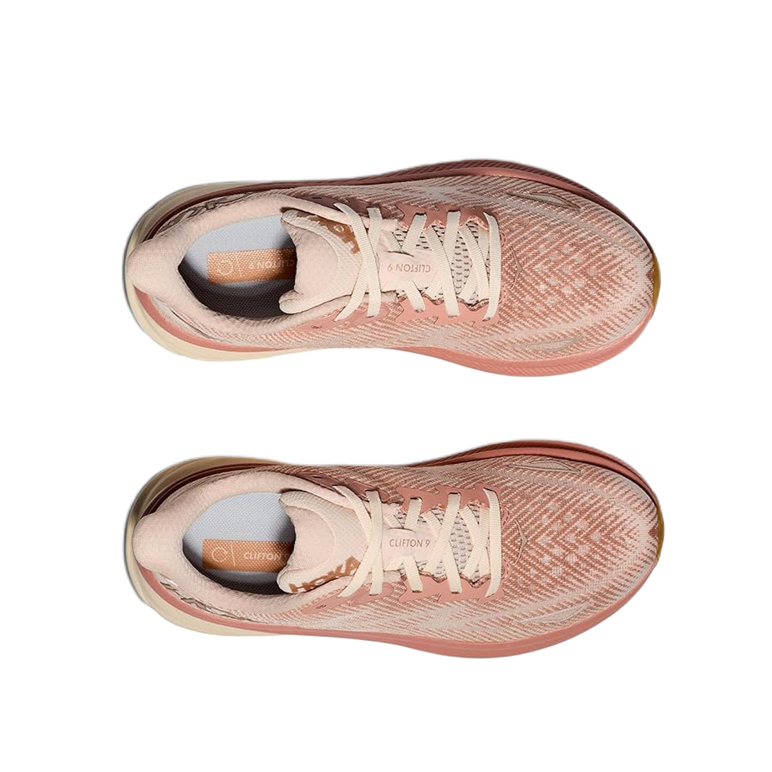 (W) 호카 클리프톤 9 샌드스톤 크림 - 레귤러((W) Hoka Clifton 9 Sandstone Cream - Regular) - 2