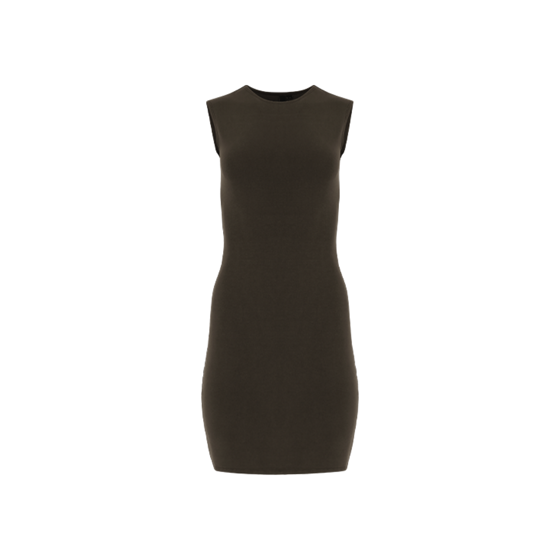 엔타이어스튜디오 우먼 슬리브리스 미니 코튼 스판덱스 브루네트 - 25SS(Entire Studios Women Sleeveless Mini Cotton Spandex Brunette - 25SS)