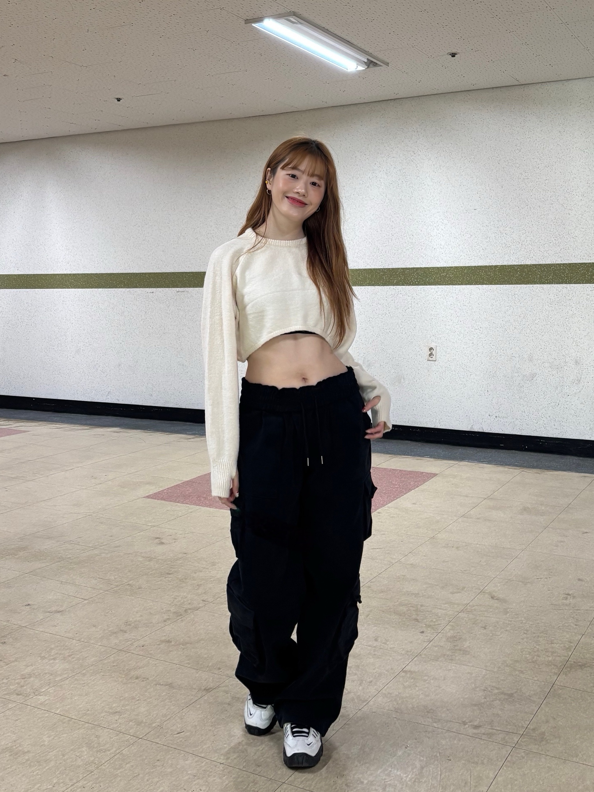 Nike x Ambush Air Adjust Force SP Summit White and Black 착용 스타일 - 2