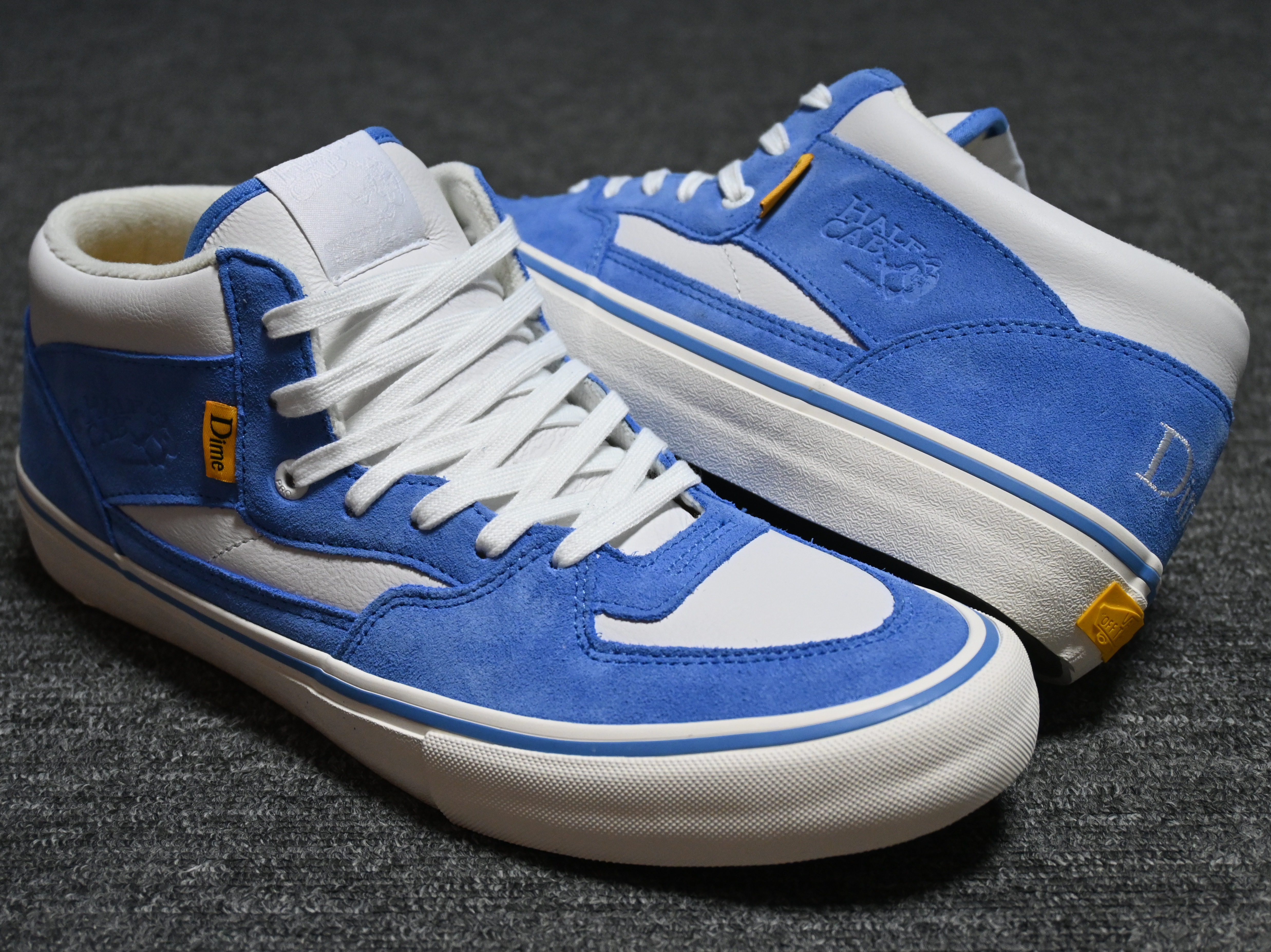 Vans x Dime Half Cab Pro LTD Blue 착용 스타일