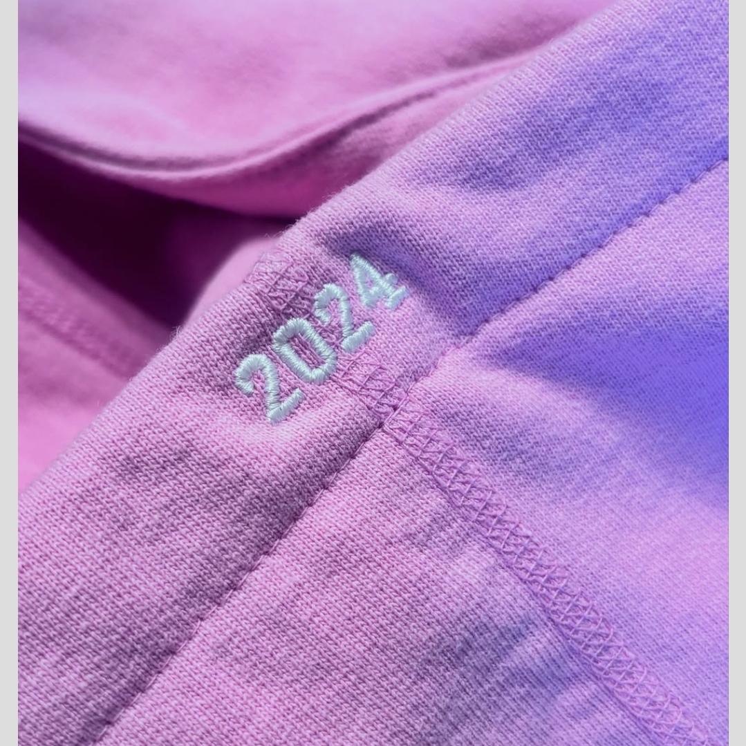 Supreme Box Logo Hooded Sweatshirt Dusty Pink - 24FW 착용 스타일 - 3