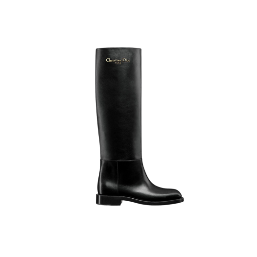 (W) Dior D-Town Boot Supple Calfskin Black