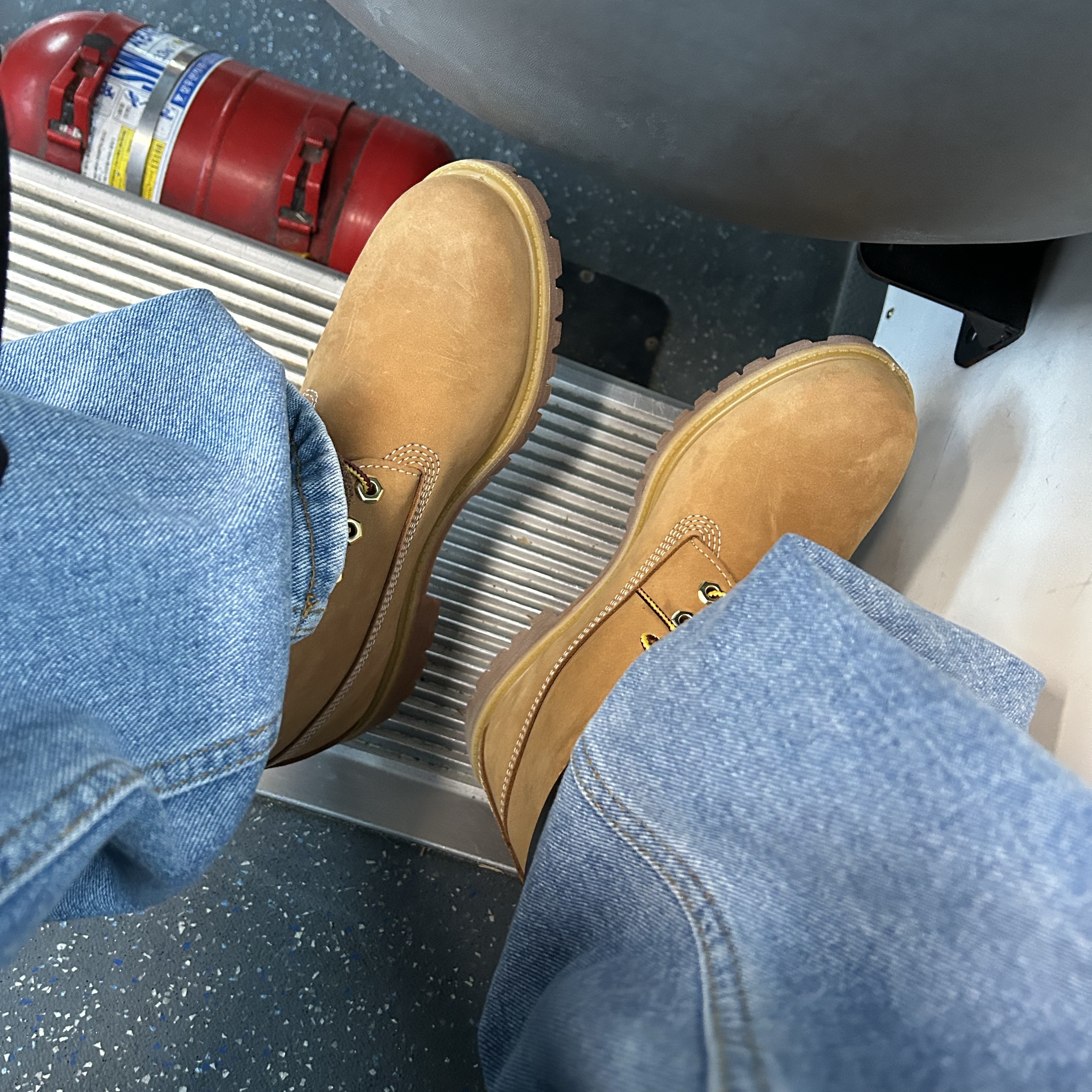 Timberland Premium 6 inch Waterproof Boot Wheat Nubuck - Wide 착용 스타일