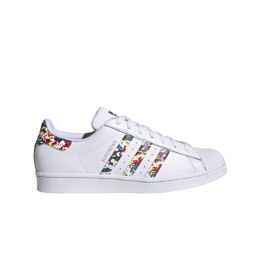 Adidas Superstar Cloud White Gold Metallic