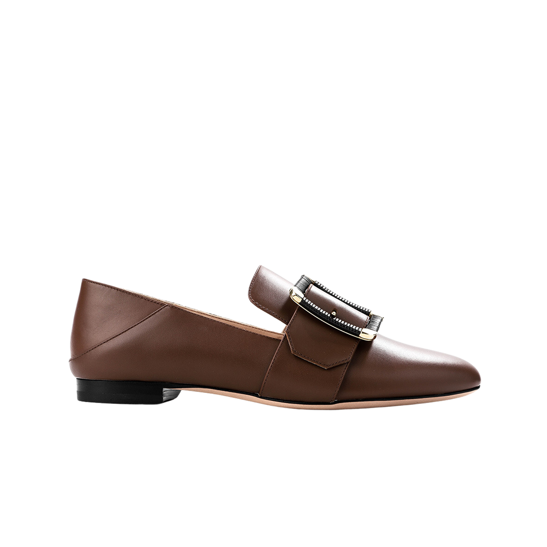 (W) 발리 자넬 로퍼 브라운((W) Bally Janelle Loafers Brown)
