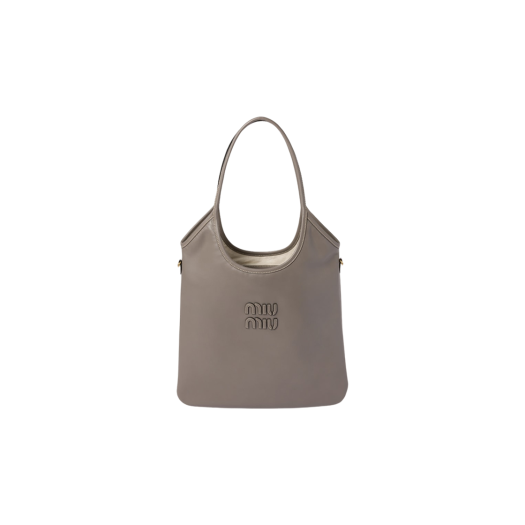 Miu Miu｜ (5BG231 2CRW F0002) Black Ivy Leather Bag | Miu Miu