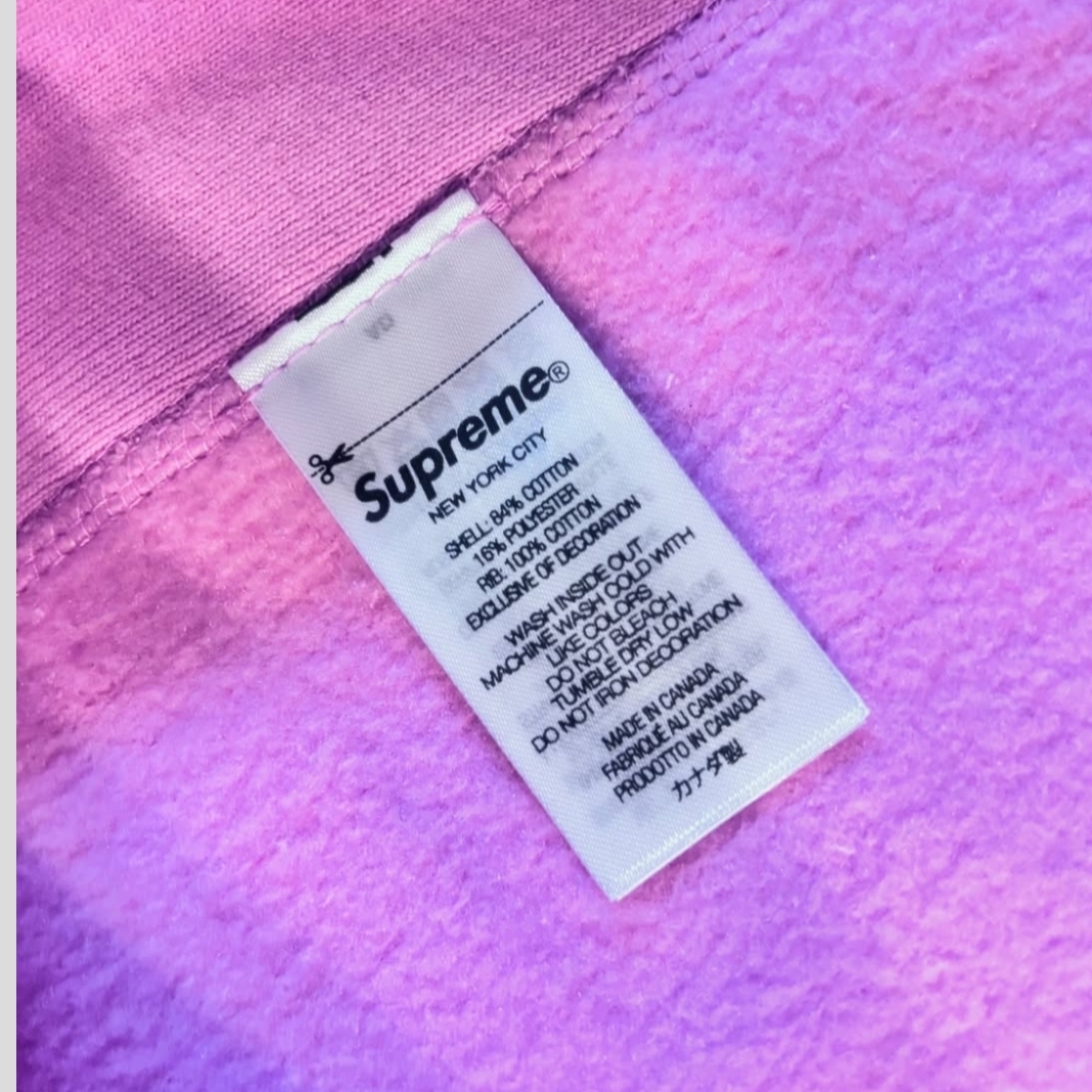 Supreme Box Logo Hooded Sweatshirt Dusty Pink - 24FW 착용 스타일 - 5
