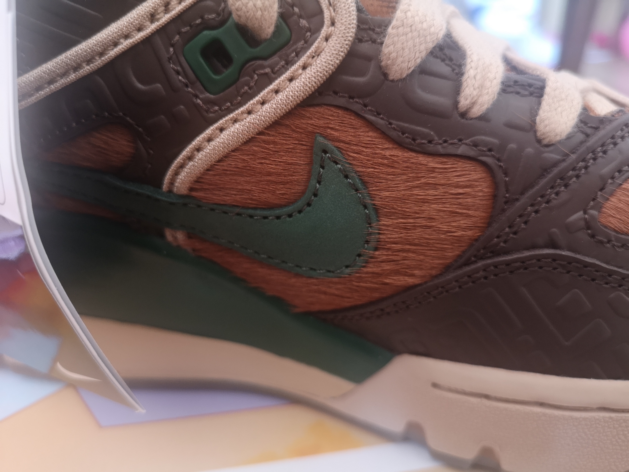 Nike x Nigo Air Force 3 Low SP Baroque Brown and Pecan 착용 스타일 - 3
