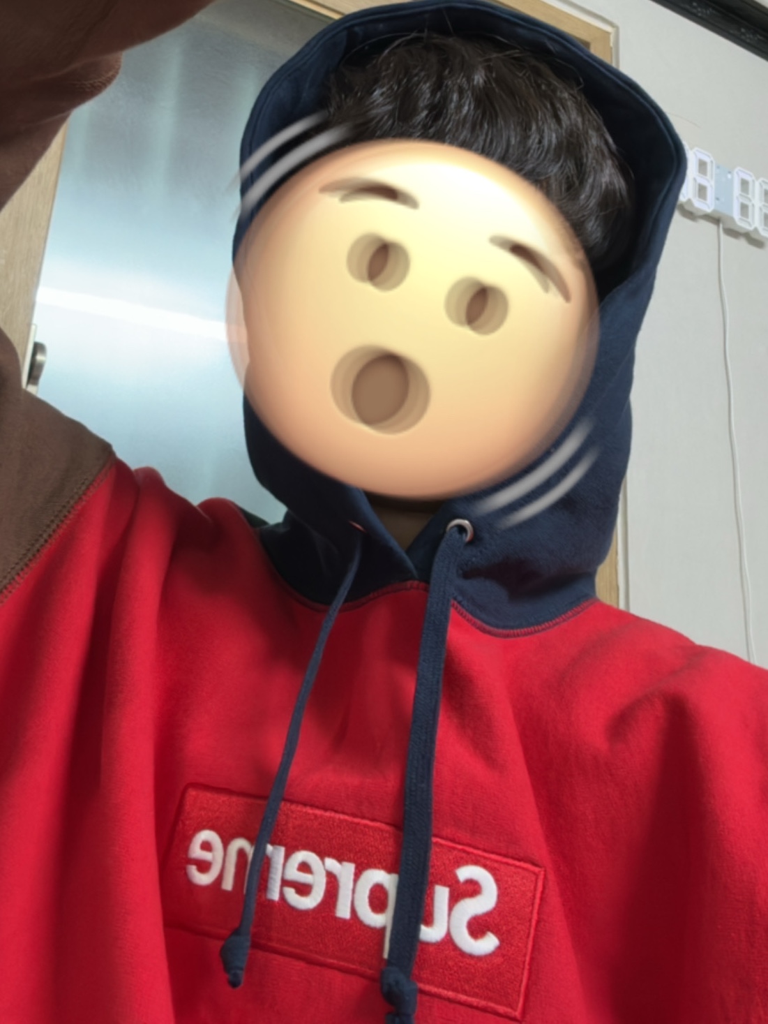 Supreme Box Logo Hooded Sweatshirt Multicolor - 24FW 착용 스타일