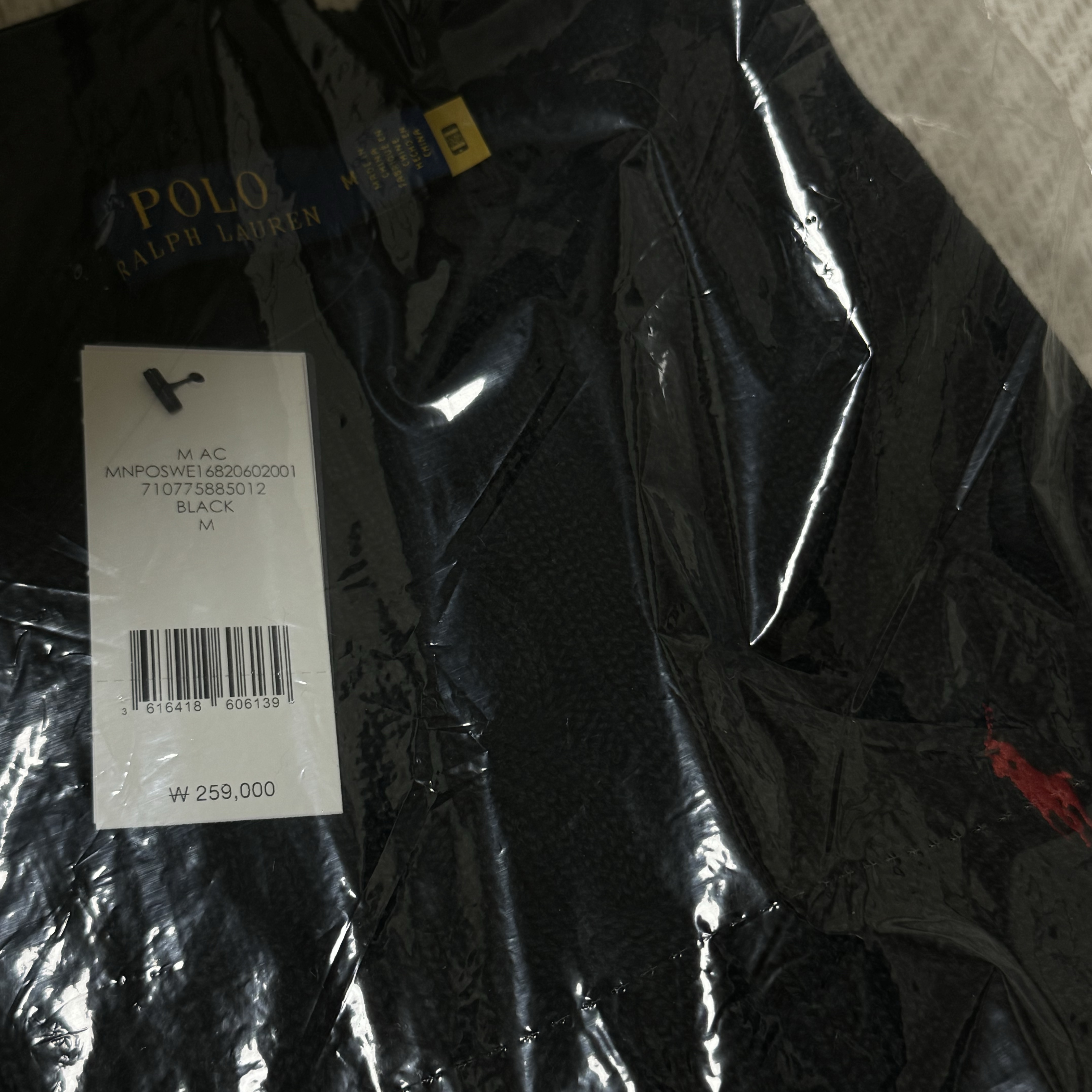 [30%적립] Polo Ralph Lauren Cable Knit Cotton Sweater Black 착용 스타일