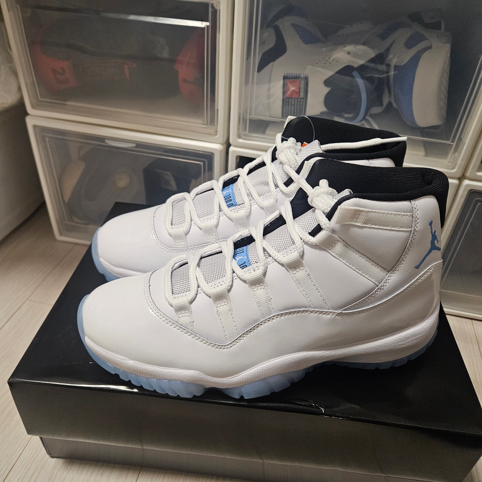 Jordan 11 Retro Legend Blue 2024 착용 스타일